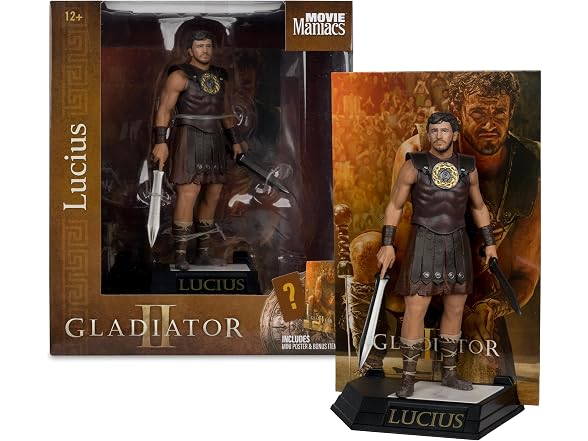 McFarlane Toys- Lucius (Gladiator II) 6in Posed Figure