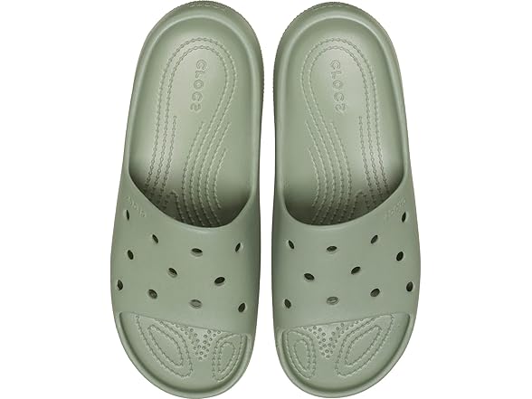 Crocs Classic V2 Unisex Slide Moss