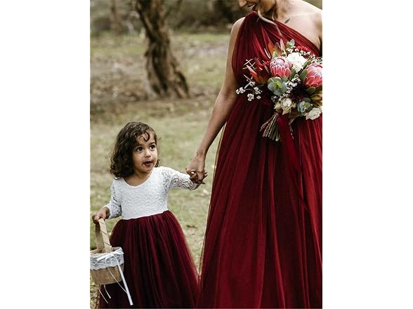 2Bunnies Women (3T) Girl Peony Lace Back Dress