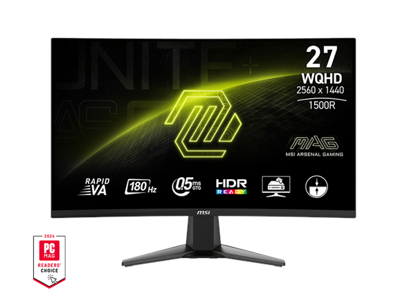 MSI 27" QHD Curved Monitor | MAG 27CQ6F