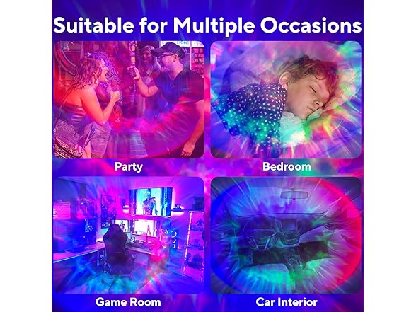 HIJOPIB Galaxy Projector for Bedroom