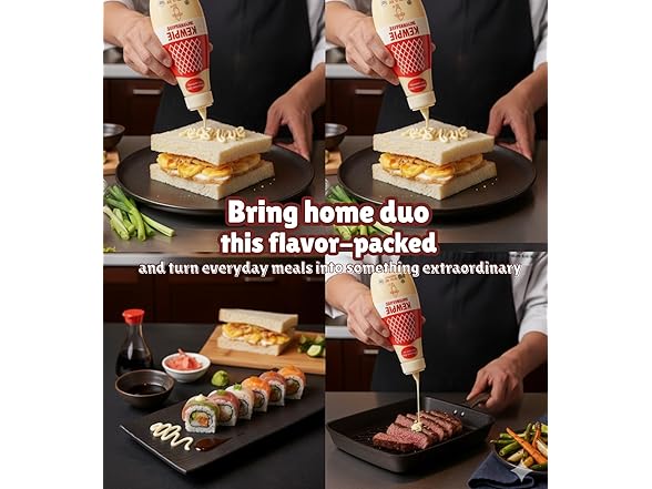 5 Item Set- Japanese Mayo & BBQ Sauce & Ramen