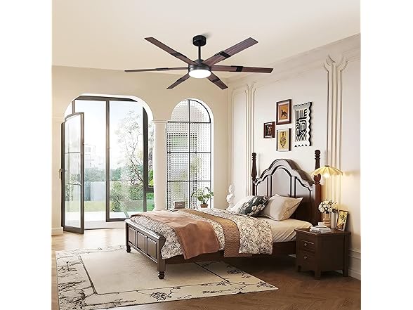 Parrot Uncle VZA01A122-PU 60" Smart Ceiling Fan