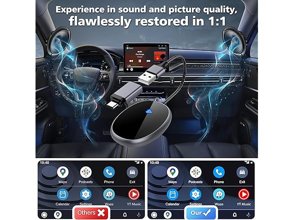 Wireless Android Auto Car Adapter