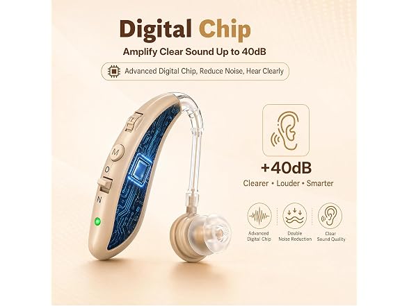 OTC Hearing Aids - Brown