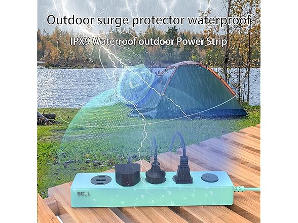 SOLL Weatherproof Power Strip