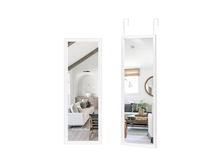 NeuType Over The Door Full Length Mirror