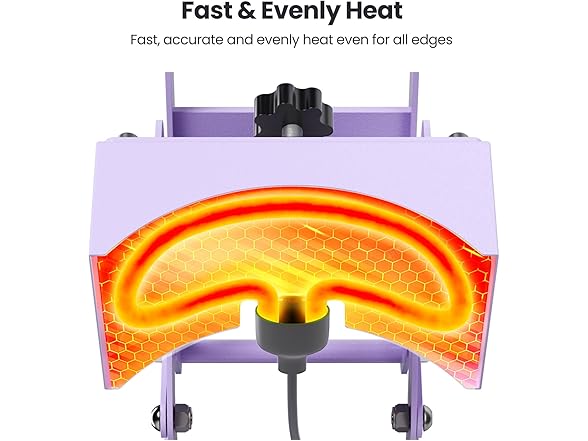 EENOUR VND05904 hat press Purple