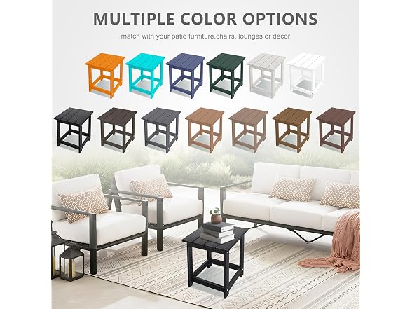 LZRS Adirondack Patio Side Table