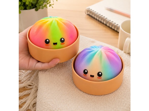 2-Pack Mystery Rainbow Squishy Dumpling