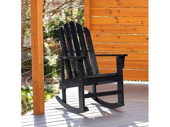 Shine Company Marina II Rocking Adirondack Chair