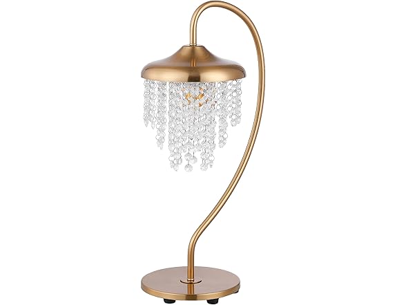 Parrot Uncle BBMT3201-BKGD Small Luxury Crystal Table Lam