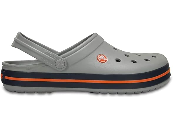 Crocs Crocband Unisex Clog Light Grey/Navy