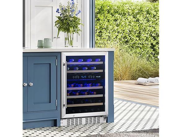 Newair Dual Zone Fridge - 46 Bottles