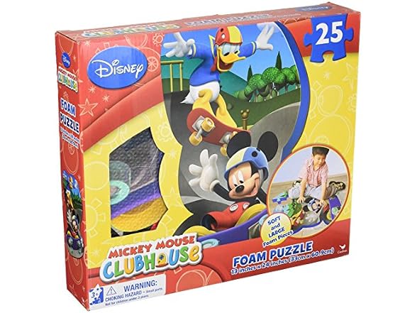 Mickey 36663 Foam Puzzle Mat Boxed
