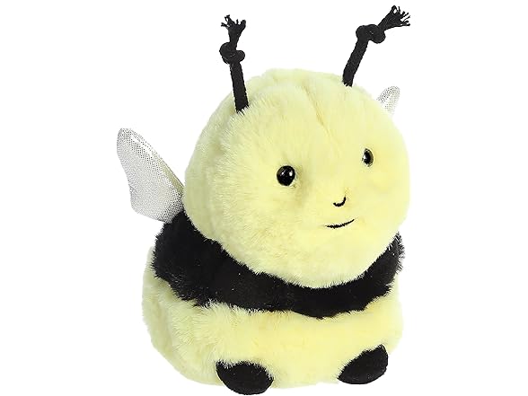 Aurora® Round Rolly Pet™ Bee Happy™ Stuffed Animal