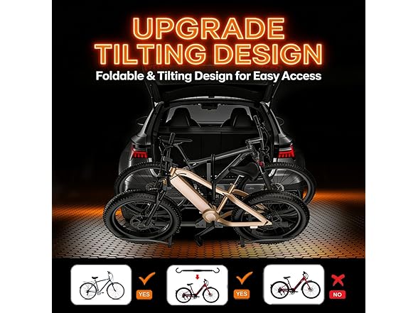 TANX Bike Rack for Ebikes