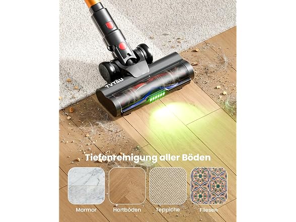 TVTAU 600W Cordless Vacuum Cleaner