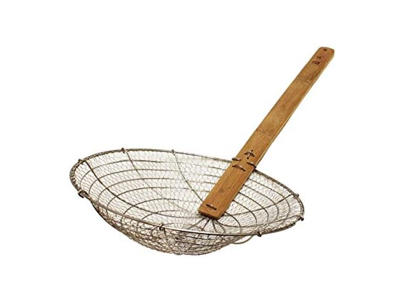 Thunder Group Galvanized Bamboo Handled