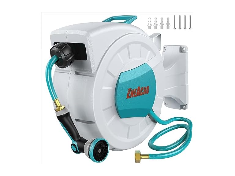ENEACRO Retractable Garden Hose Reel
