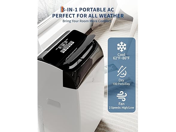 GarveeLife 14000 BTU Portable Air Conditioner