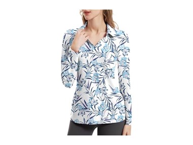 $6.99, Was $32.99, 78% Off! Fkeep Women Tennis Golf Shirt Long Sleeved Top dealfomo
