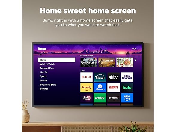 Roku Streaming Stick 4K - HDR & Dolby Vision Roku Streaming (Open Box)