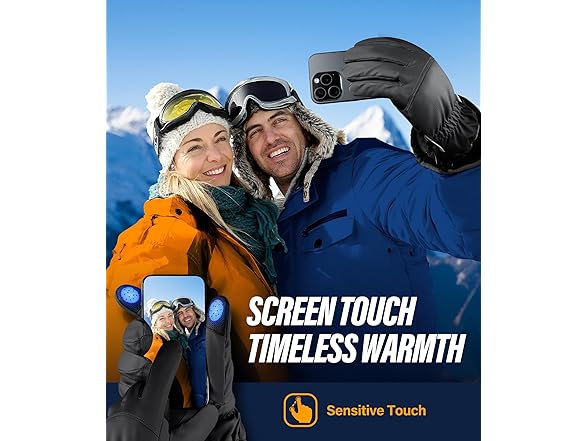 Deemii Winter Gloves with 3M Insulation