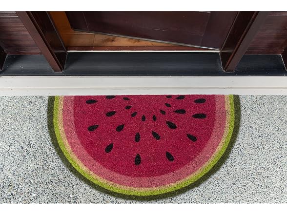 DII Colorful Design Natural Coir Doormat