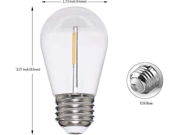 Honeywell 48 FT Outdoor String Lights