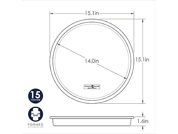 Commercial Deep Dish Pizza Pan