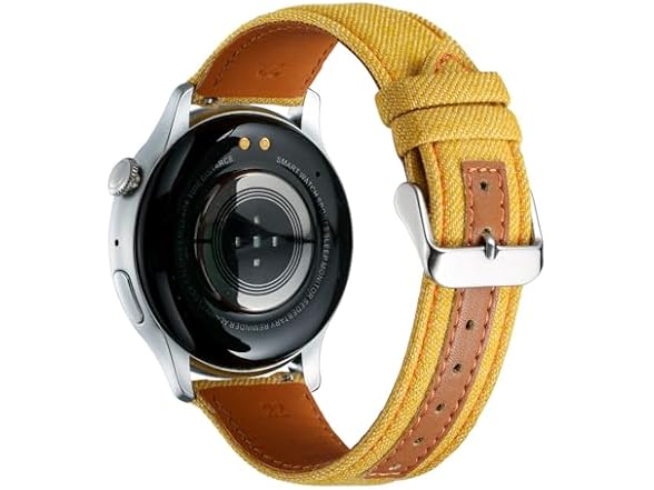 Moran Leather Watch Band Denim