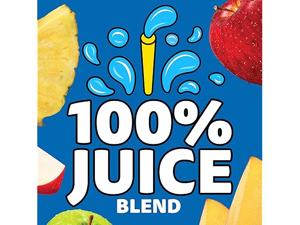 10CT Capri Sun Mango Pineapple Flavored 100% Juice