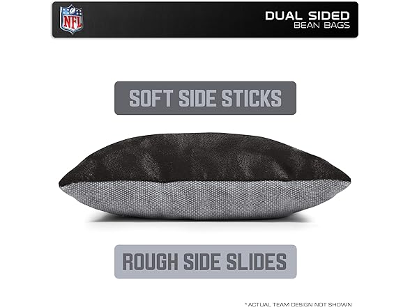 NFL Pro Football Dual-Sided Bean Bags- Your Choice