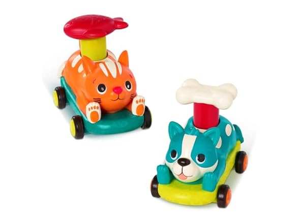 B. toys – Push & Go Pawmobiles Toy Cars