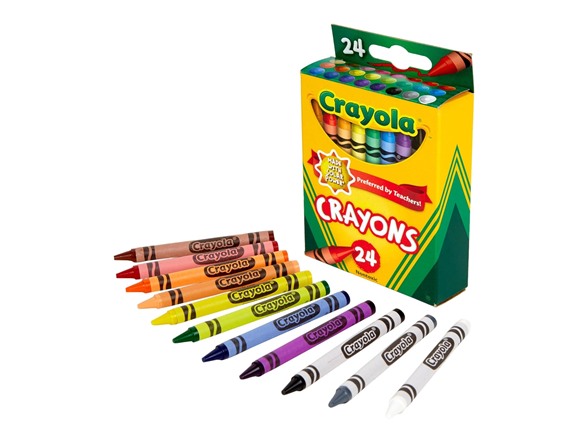 Crayola Crayons, Assorted Classic Colors, 24 Count