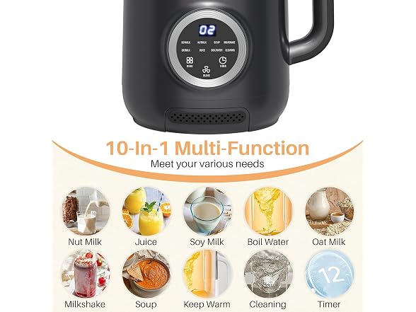 10-in-1 Nut Milk Maker