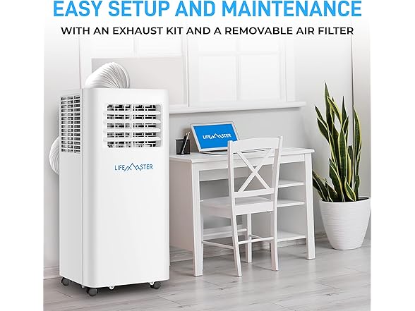 Lifemaster 10,000 BTU Portable Air Conditioners -450 SqFt