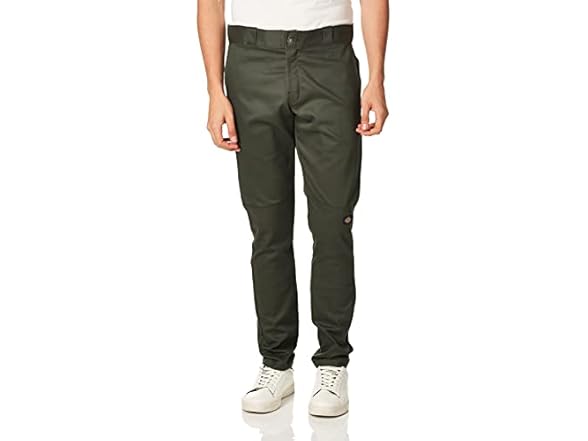 Dickies Men (29W x 30L) Skinny Straight Knee Pant