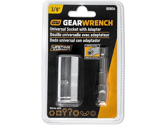 GEARWRENCH GEARWRENCH 3/8 Drive Universal Socket
