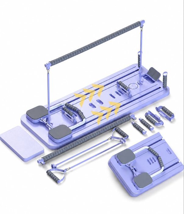 8-in-1 Foldable Pilates Board w/ Bands - Gallery 2