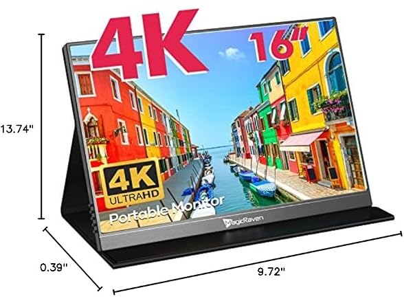 MAGICRAVEN 16in 4K Portable Monitor