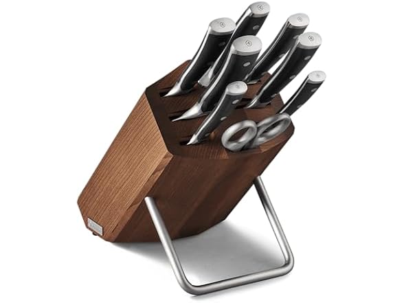 WUSTHOF Classic Ikon 9-Piece Block Set