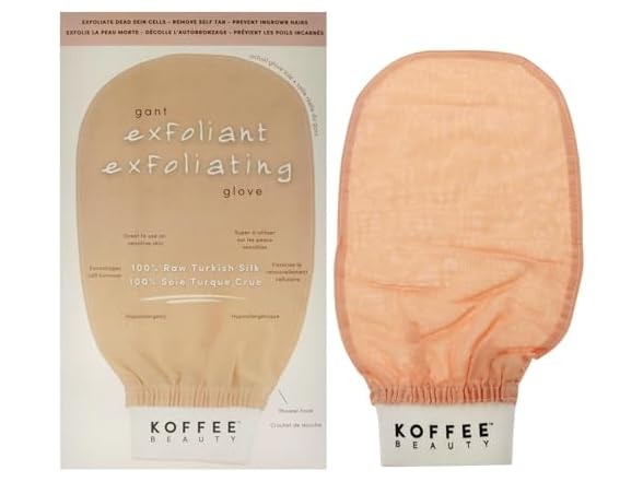 Koffee Beauty Turkish Silk Exfoliating Mitt, 1 pc -