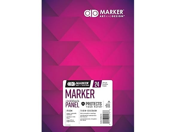 AD Marker Chartpak Paper Pad with Ink Block P