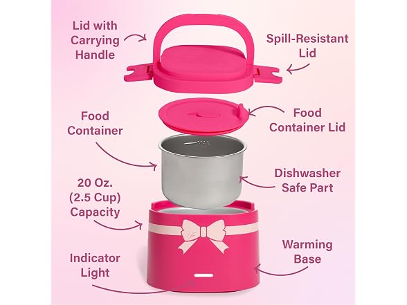 Paris Hilton Electric Lunch Warmer, 20-Ounce