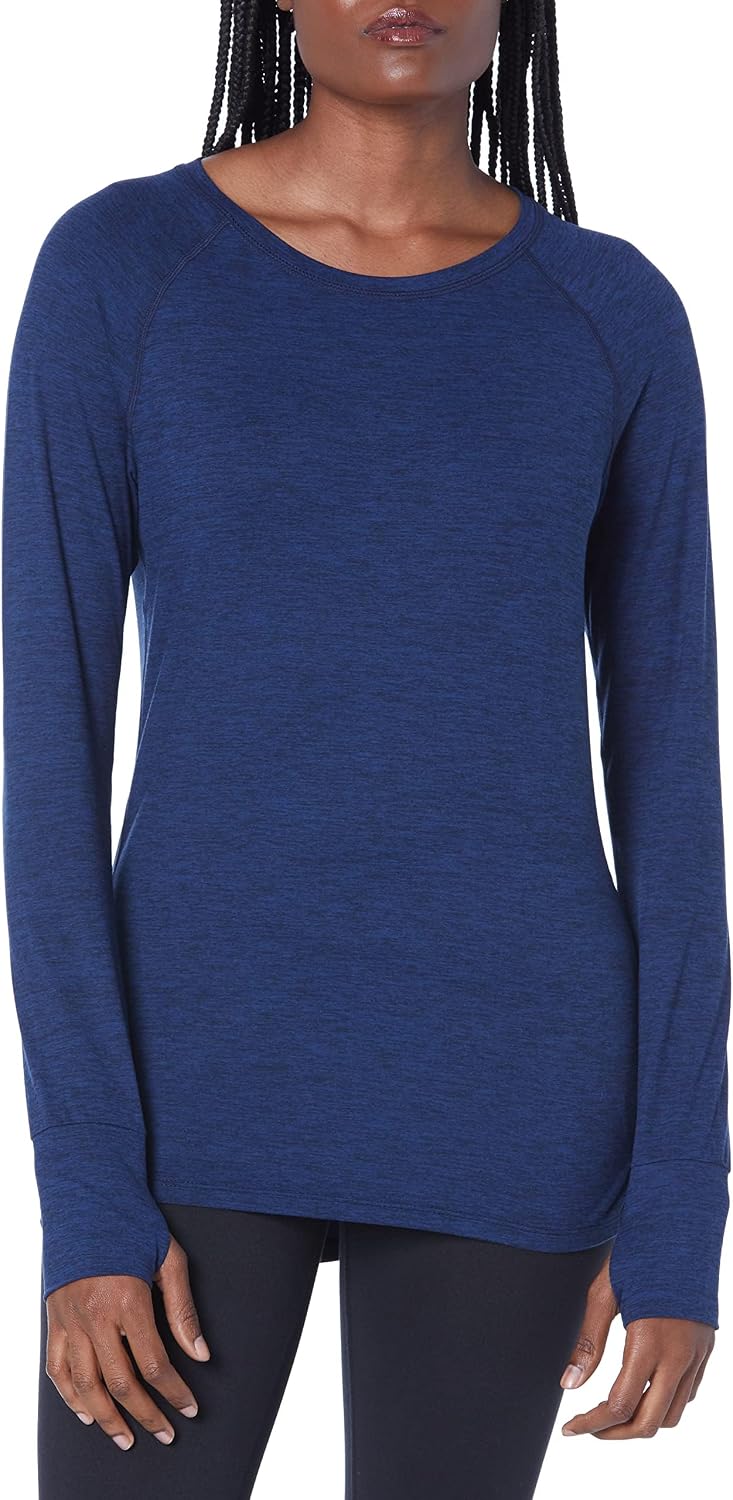 Amazon Essentials Women Long Sleeve Workout Top - Gallery 4