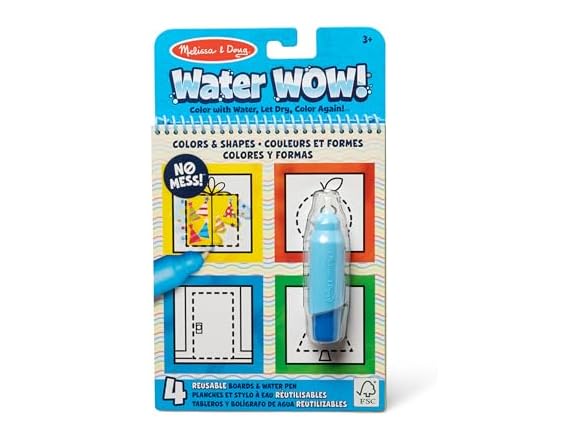 Melissa & Doug On The Go Water Wow! Colors, Shapes