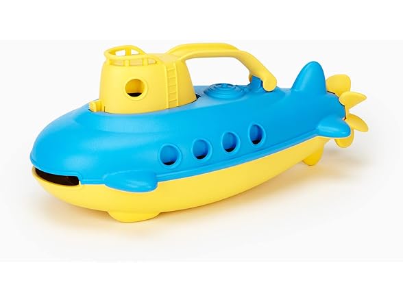 Green Toys Submarine in Yellow & blue