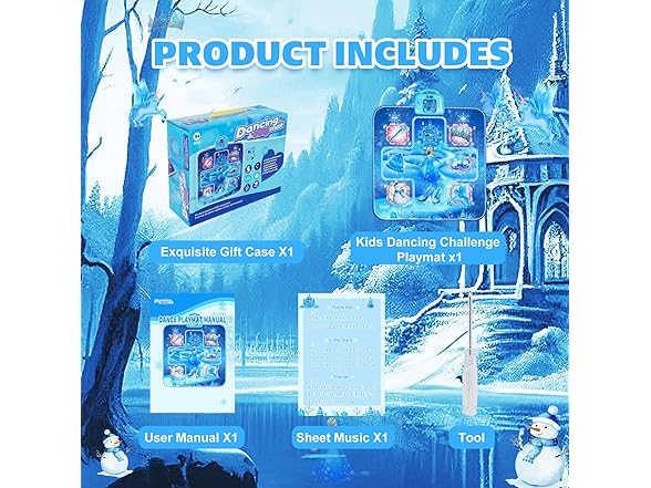 Frozen Girls Electronic Dance Pad
